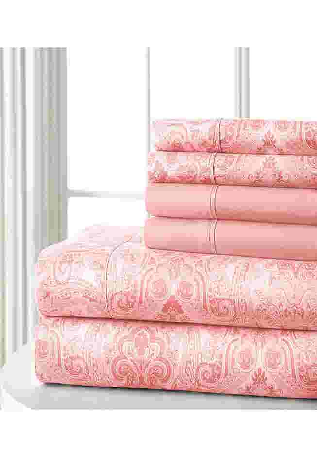 6-PC Paisley Sheet Set image number 0