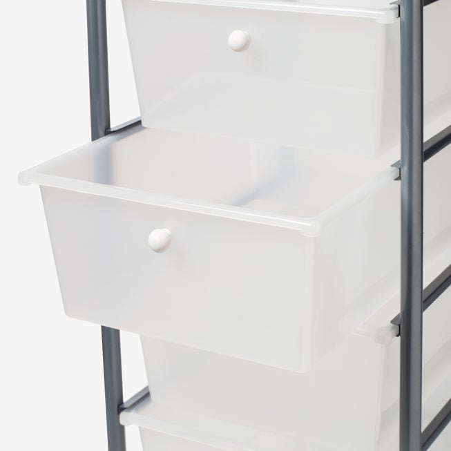 5-Drawer Rolling Storage Cart image number 2