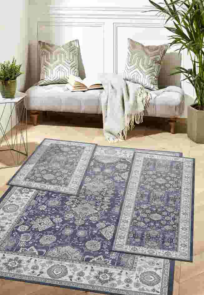 3-Pc. Paris Washable Rug Set image number 0