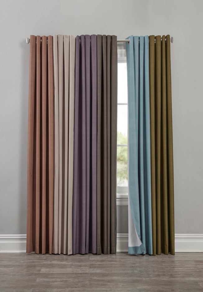 Sun Zero&trade; Cameron Texture Grommet Window Panel image number 3