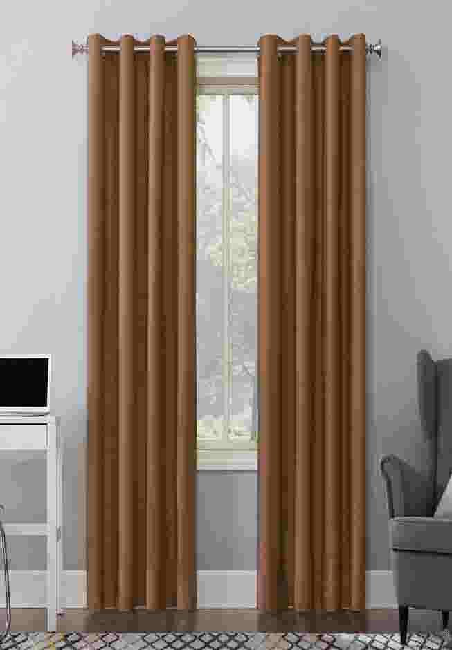Cameron Texture Grommet Window Panel image number 0
