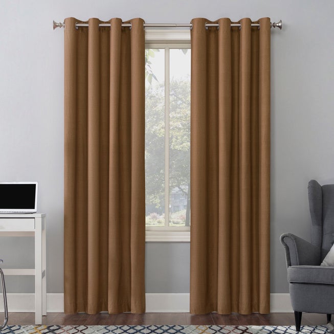 Cameron Texture Grommet Window Panel image number 0