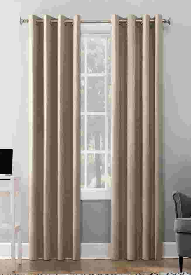 Cameron Texture Grommet Window Panel image number 0