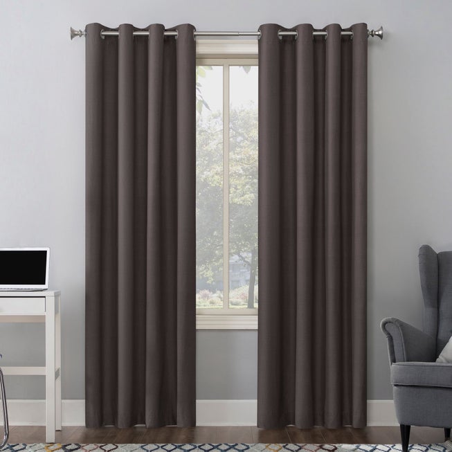 Cameron Texture Grommet Window Panel image number 0