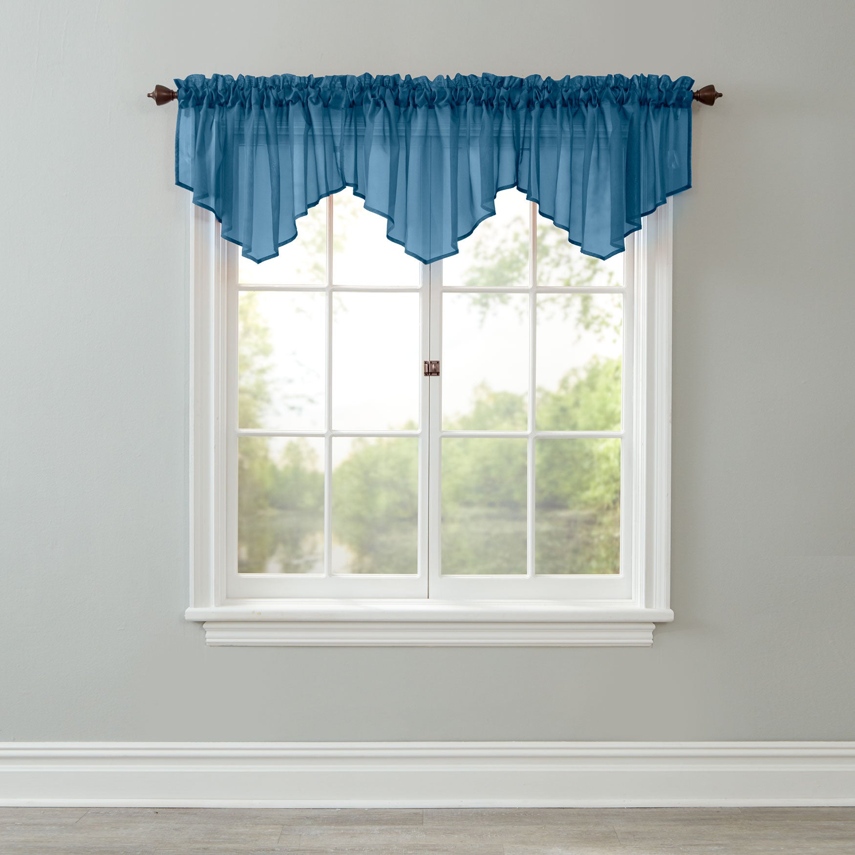 BH Studio Sheer Voile Ascot Valance image number 0