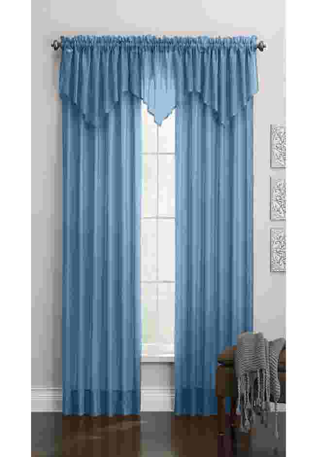 BH Studio Sheer Voile Ascot Valance image number 0