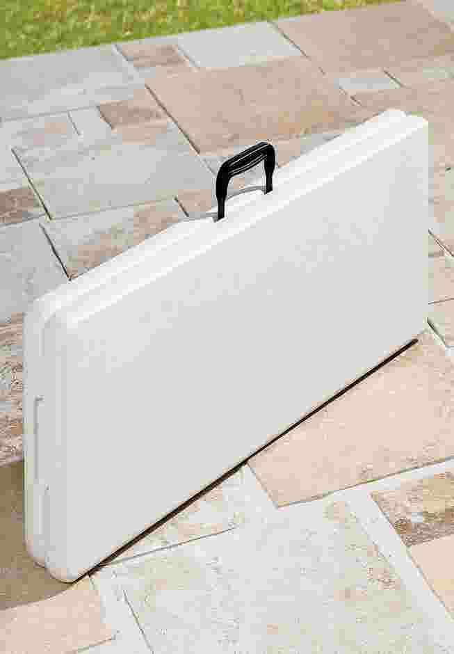 6’ Fold-In-Half Resin Table image number 2