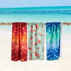 Printed Beach Towel image number null