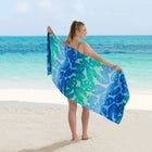 Printed Beach Towel image number null