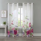  Secret Garden Window Panels, 2-Pc. Set image number null