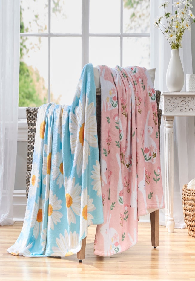  Spring Plush Throw image number 1