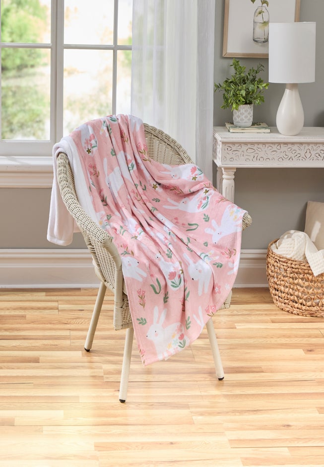  Spring Plush Throw image number 0