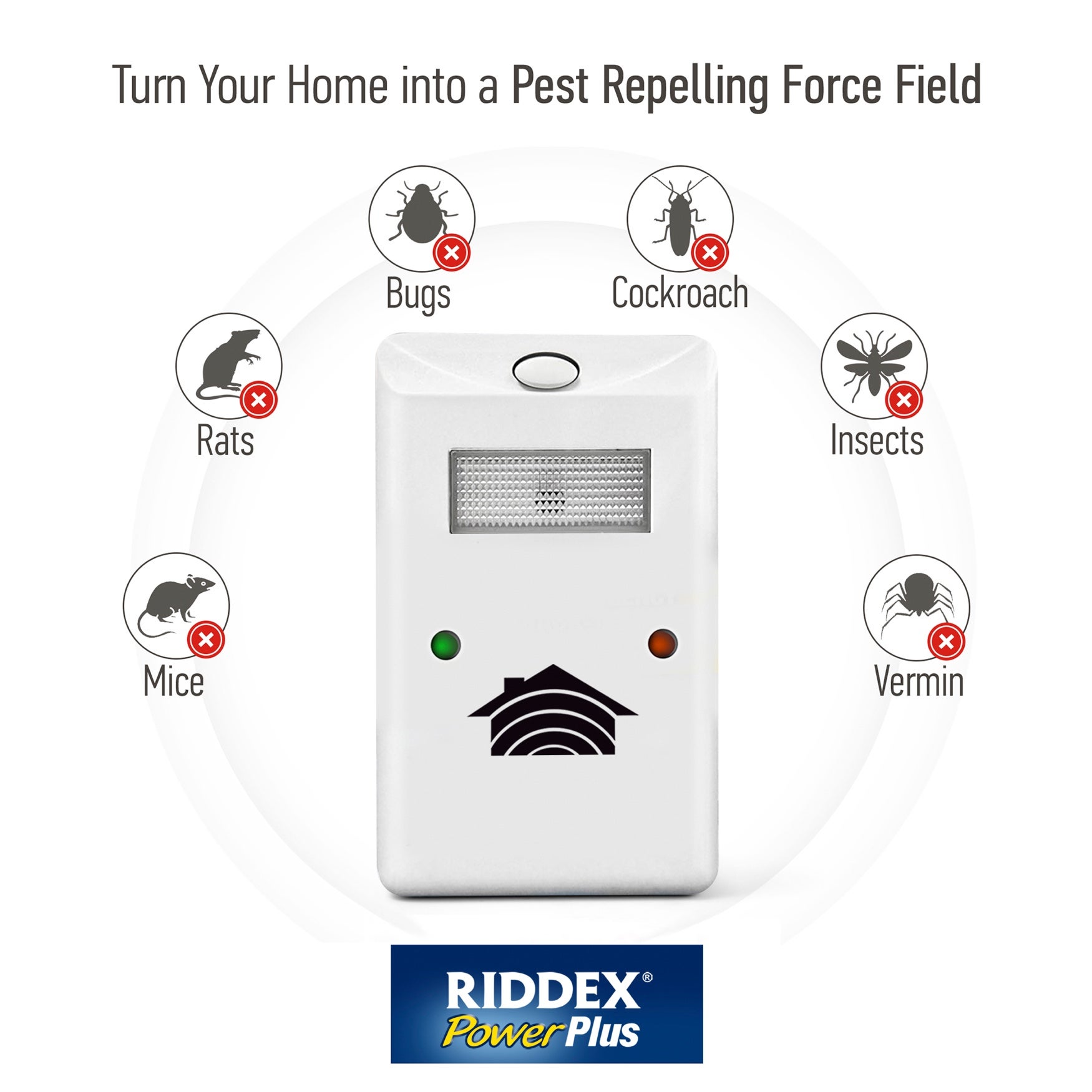 Riddex&reg; PowerPlus Electromagnetic Pest Repeller image number 7