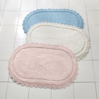 Oval Crochet Bath Mat image number null