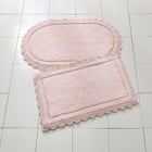 Oval Crochet Bath Mat image number null