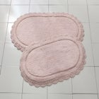 Oval Crochet Bath Mat image number null