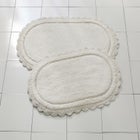 Oval Crochet Bath Mat image number null