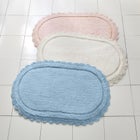 Oval Crochet Bath Mat image number null