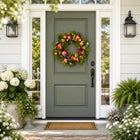  Pre-Lit Botanical Bliss 24&rdquo; Wreath image number null