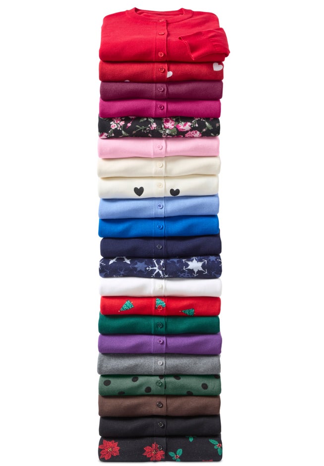 Perfect Longer-Length Cotton Cardigan Sweater image number 2