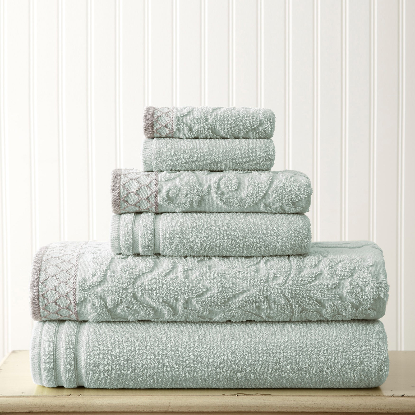 BH Studio Jacquard Towel 6-Piece Set image number 0