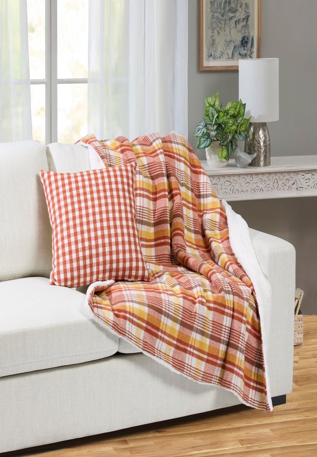  Decorative Pillow & Throw Set image number 1