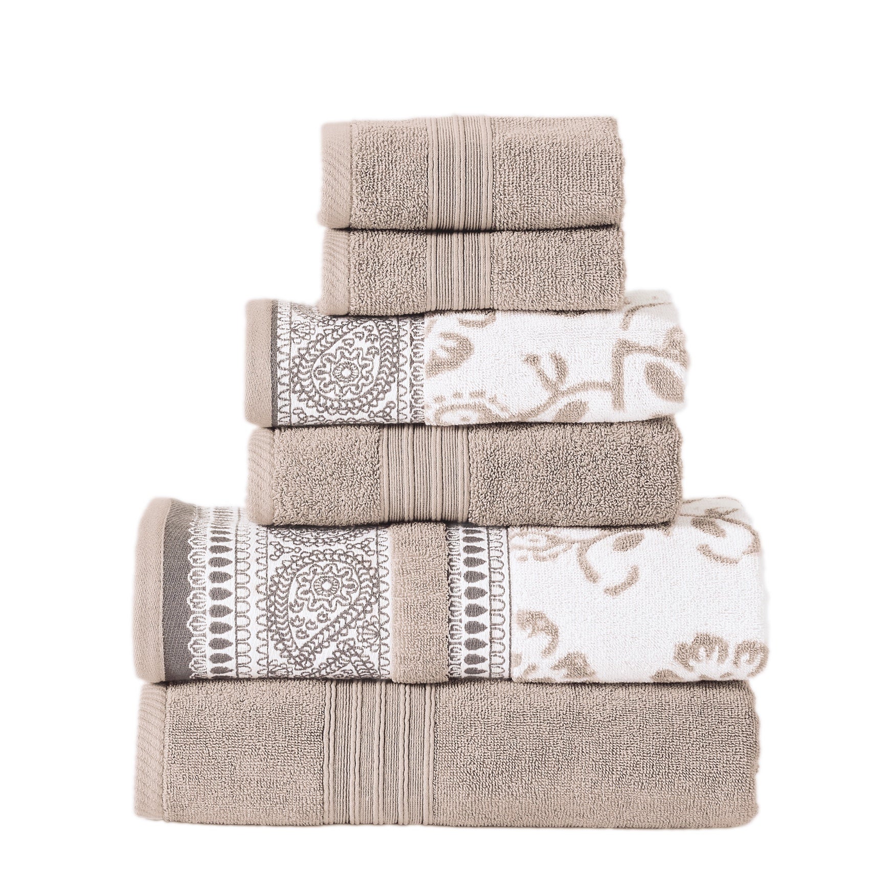 Ophelia Jacquard 6-pc. Towel Set image number 0