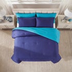 BH Studio 3-Pc. Jersey Knit Reversible Comforter Set image number null