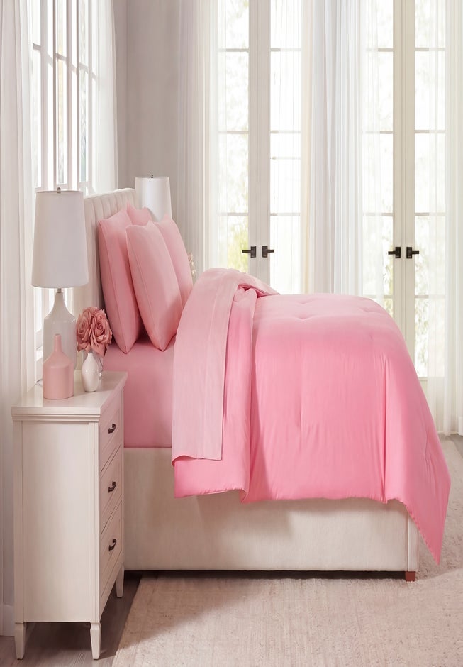 BH Studio 3-Pc. Jersey Knit Reversible Comforter Set image number 1