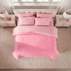 BH Studio 3-Pc. Jersey Knit Reversible Comforter Set image number 2