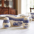 Blue Willow 3-Pc. Salt & Pepper Shaker with Gravy Server image number 1