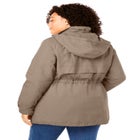 Taslon&reg; Anorak Jacket with Removable Fleece Lining image number null