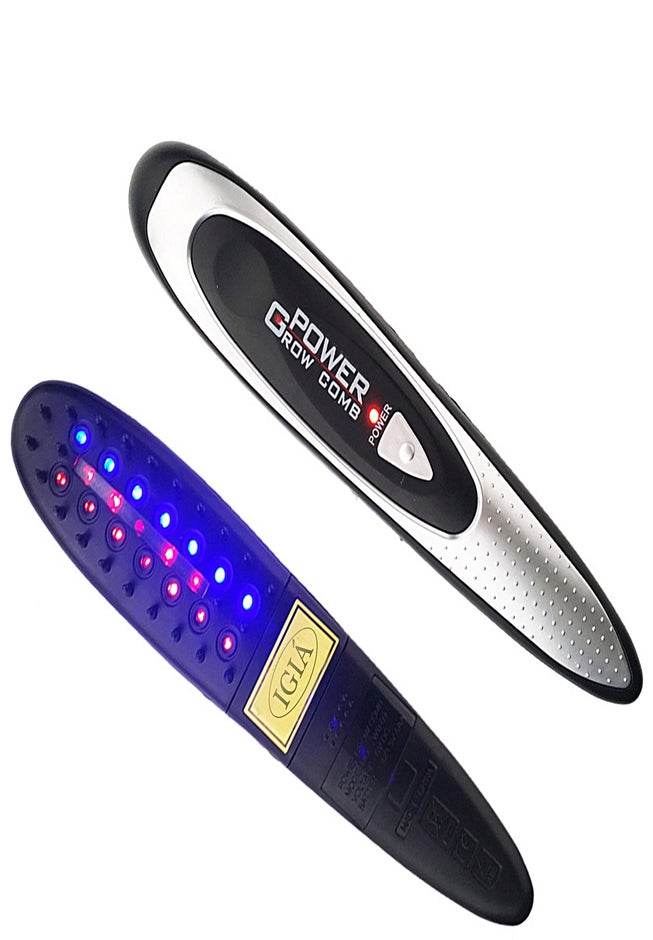 IGIA Light & Massage Therapy Hairbrush image number 4