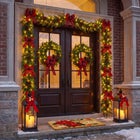 Double the Cheer Pre-lit Garland, Set of 2 image number 3