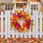 20" Pre-Lit Harvest Apple Wreath image number 1