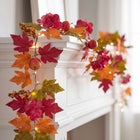 6 Ft. Pre-Lit Harvest Apple Centerpiece image number 0