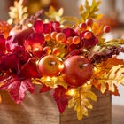 16" Pre-Lit Harvest Apple Centerpiece image number 5