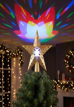 LED Spiral Tree Topper