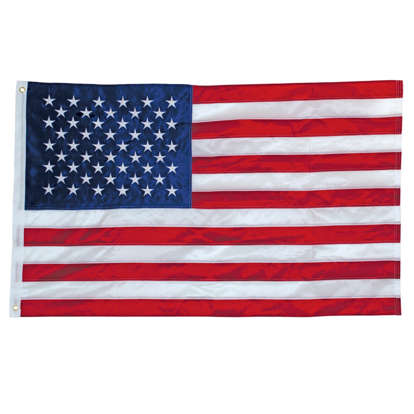 Embroidered 3' x 5' U.S. Grommet Flag image number 1