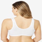 Leading Lady&reg; Meryl Cotton Front-Close Wireless Bra image number null