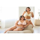 Leading Lady&reg; Meryl Cotton Front-Close Wireless Bra image number null