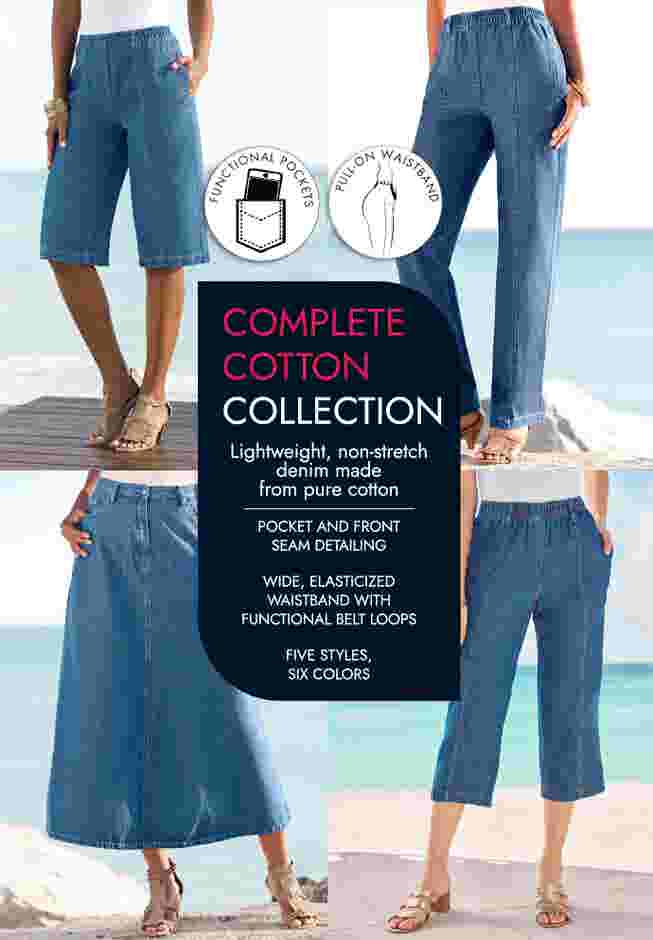 Easy-Wear A-Line Skirt image number 3