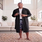 Cotton Jersey Robe image number 0