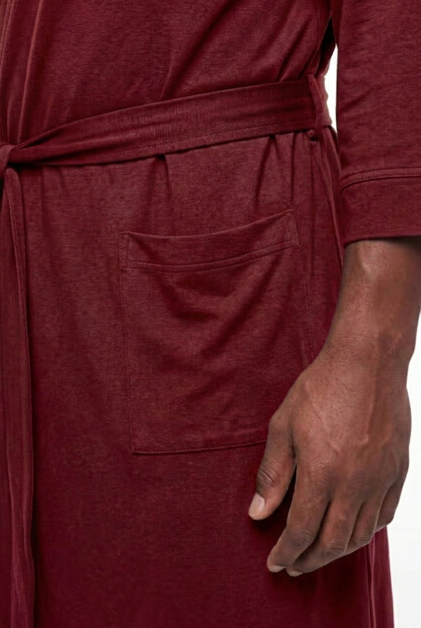 Cotton Jersey Robe image number 3