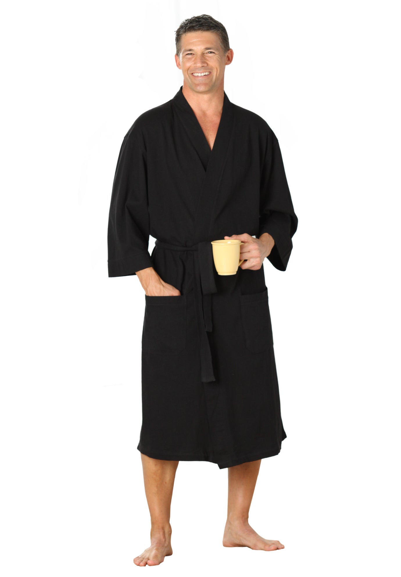 Cotton Jersey Robe image number 0