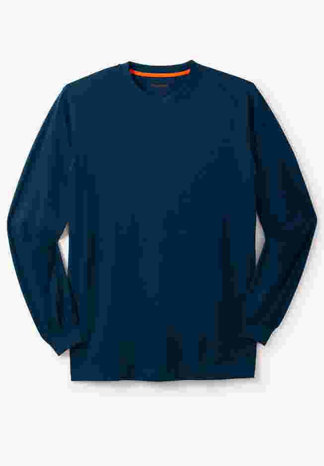 Heavyweight Long-Sleeve No Pocket Crewneck Tee image number 0