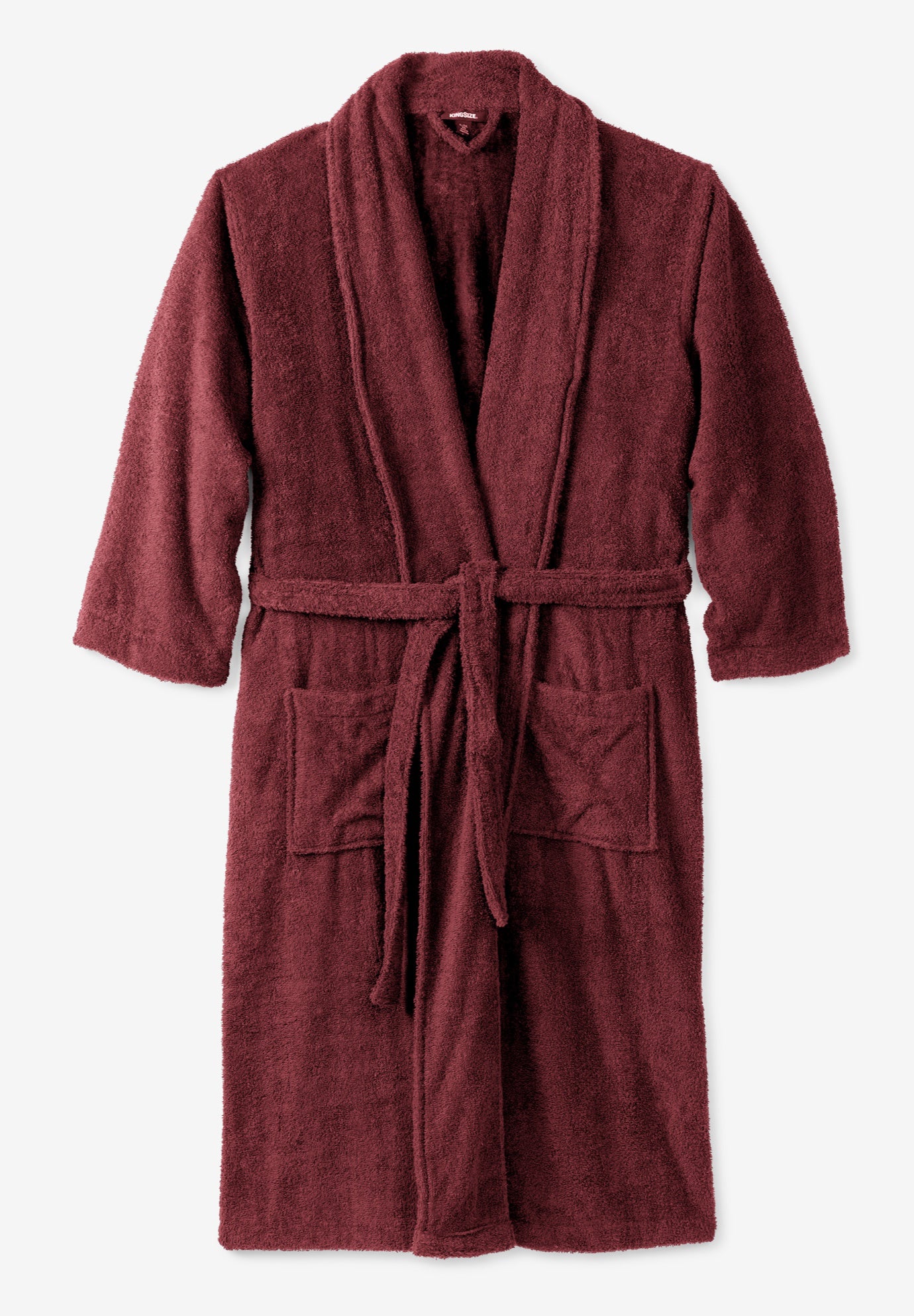 Terry Bathrobe with Pockets image number 0