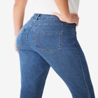 Stretch Denim 5-Pocket Straight-Leg Jeans image number null