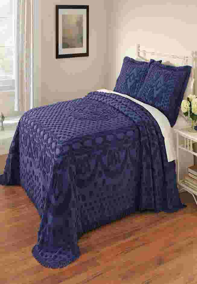 100% Cotton Georgia Chenille Bedspread image number 0