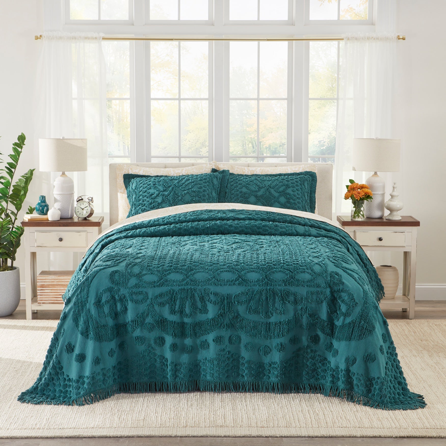 Cotton Georgia Chenille Bedspread image number 0